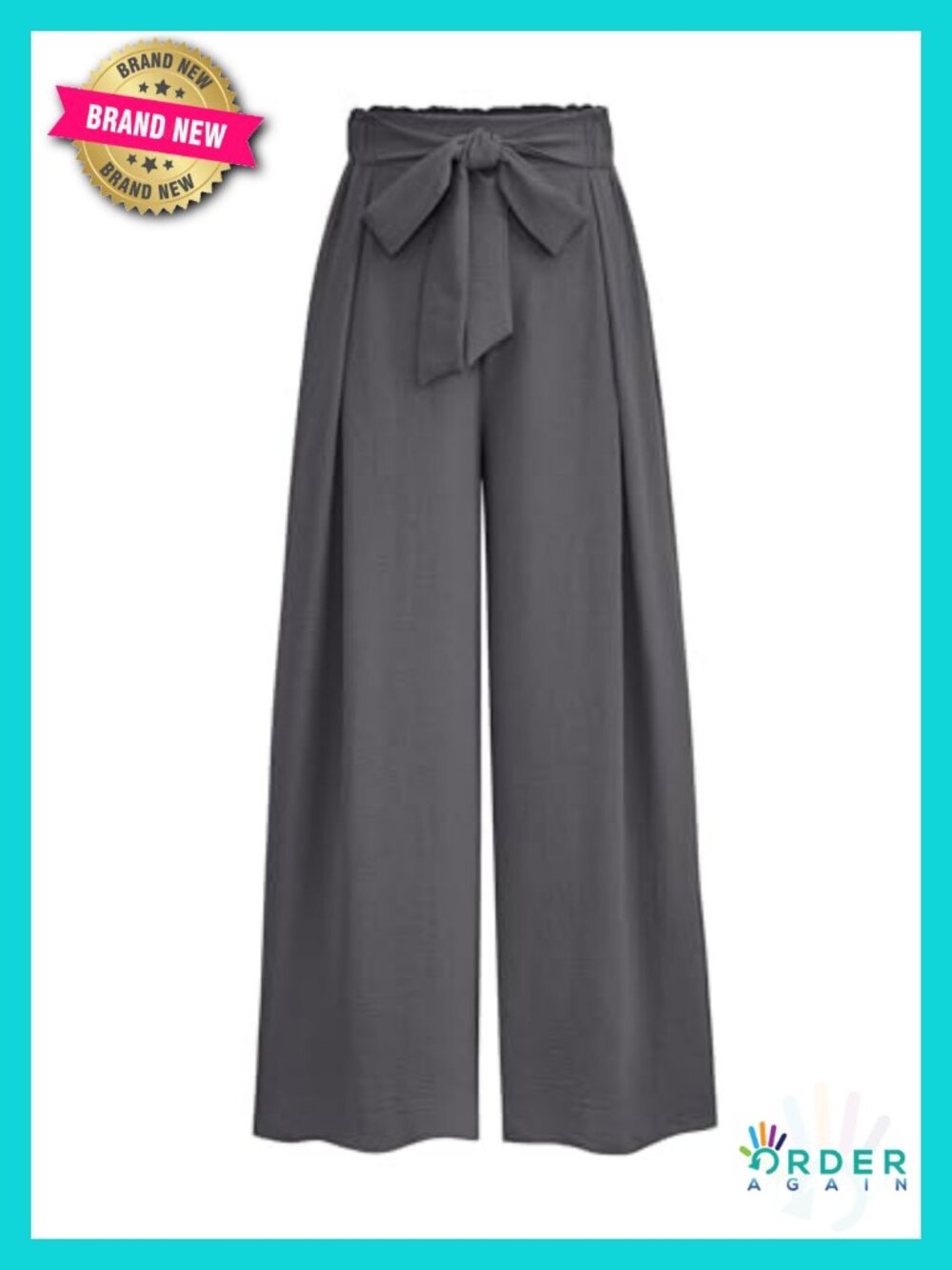 Wide Leg Work Pants High Waisted Loose Palazzo Trouser Summer Clothes